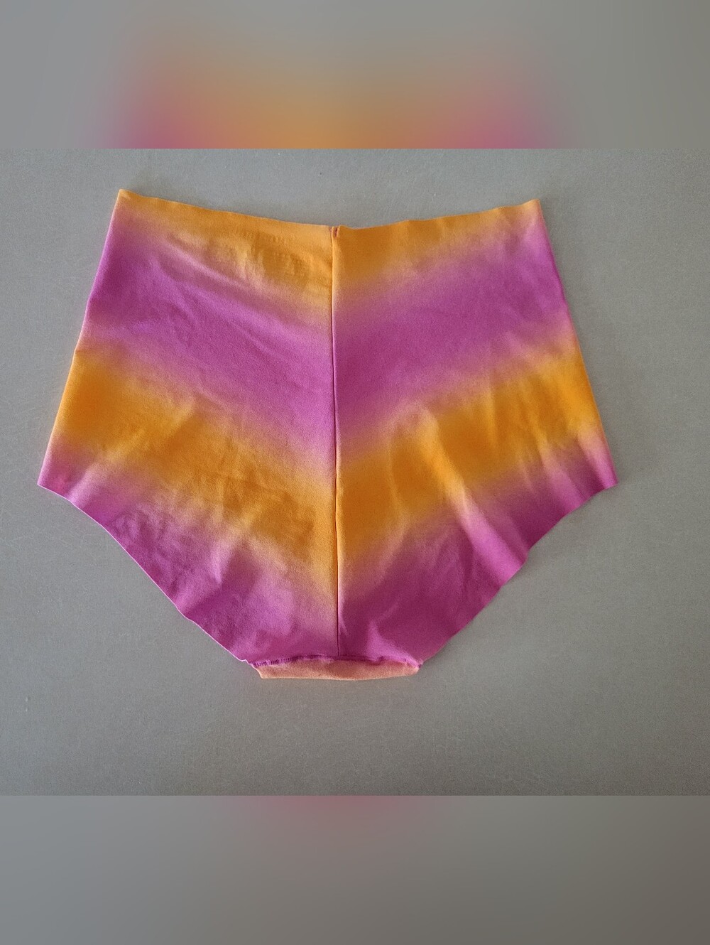 Victoria's Secret Ombre High-Waist Briefs in Pink & Orange - Picture 2 of 4